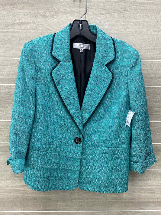 Kasper Teal Womens Size 8 Sweater