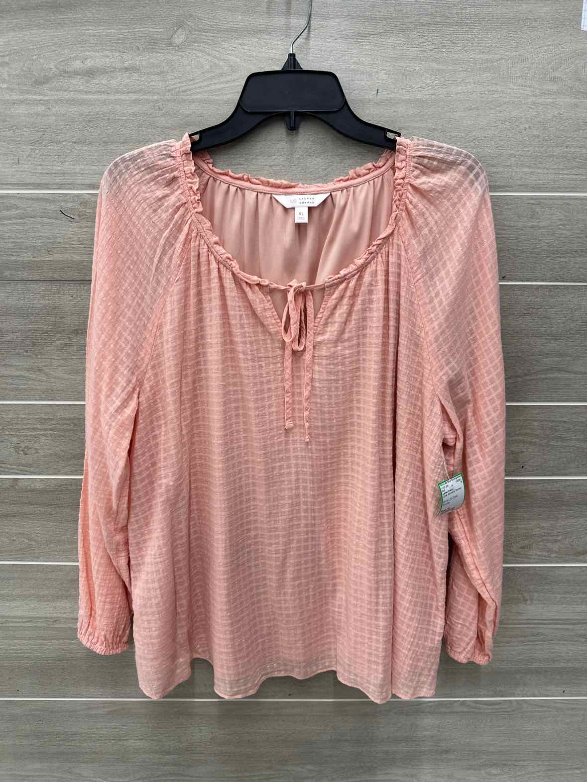 Lauren Conrad Size XL Coral Womens Shirt