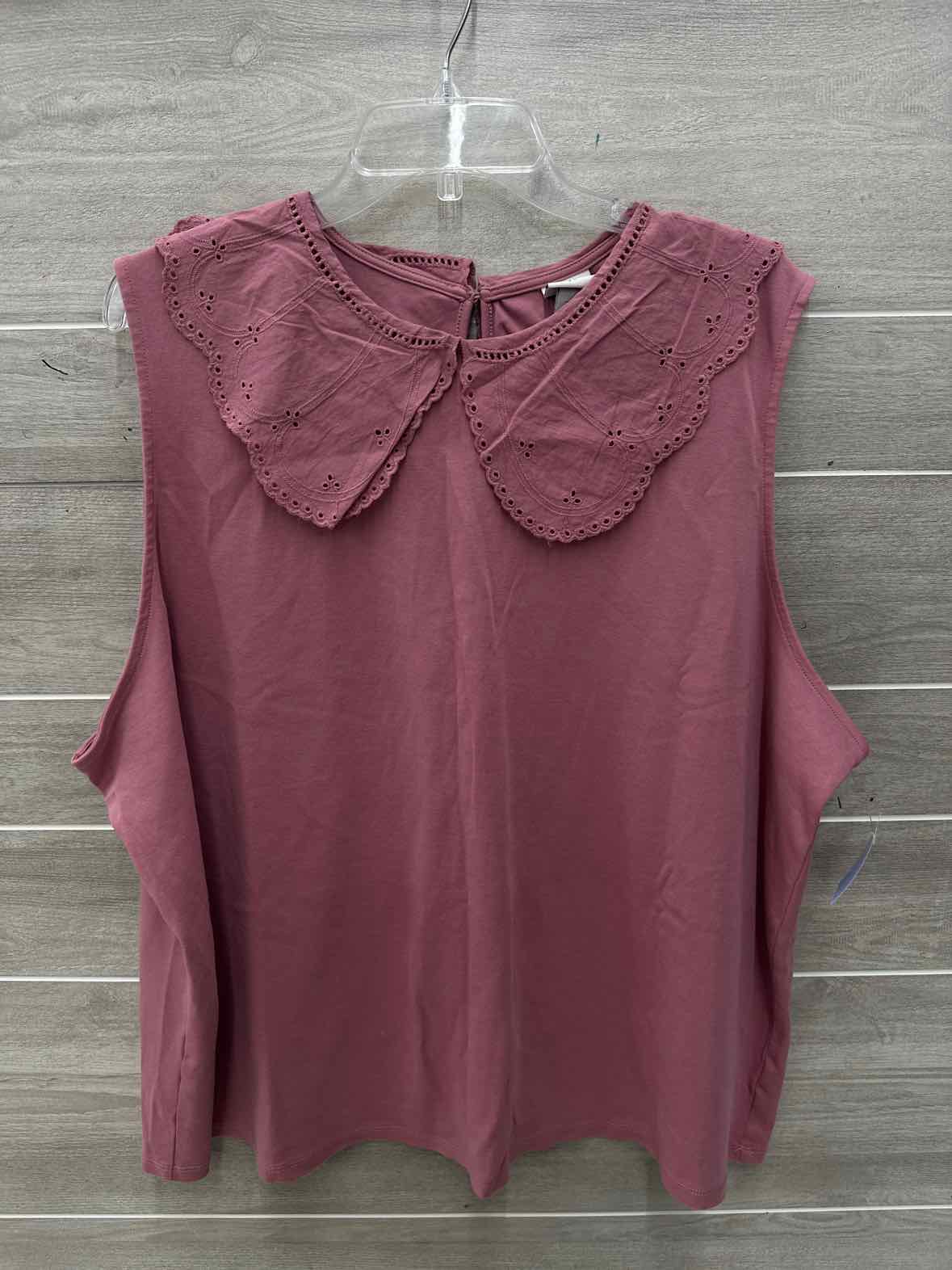 A New Day Size 3X Pink Plus Tank Top
