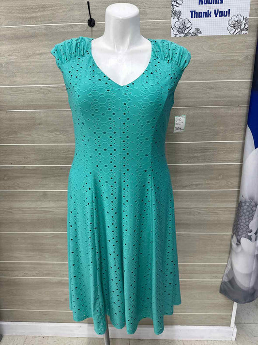 London Style Teal Womens Size 16 Dress