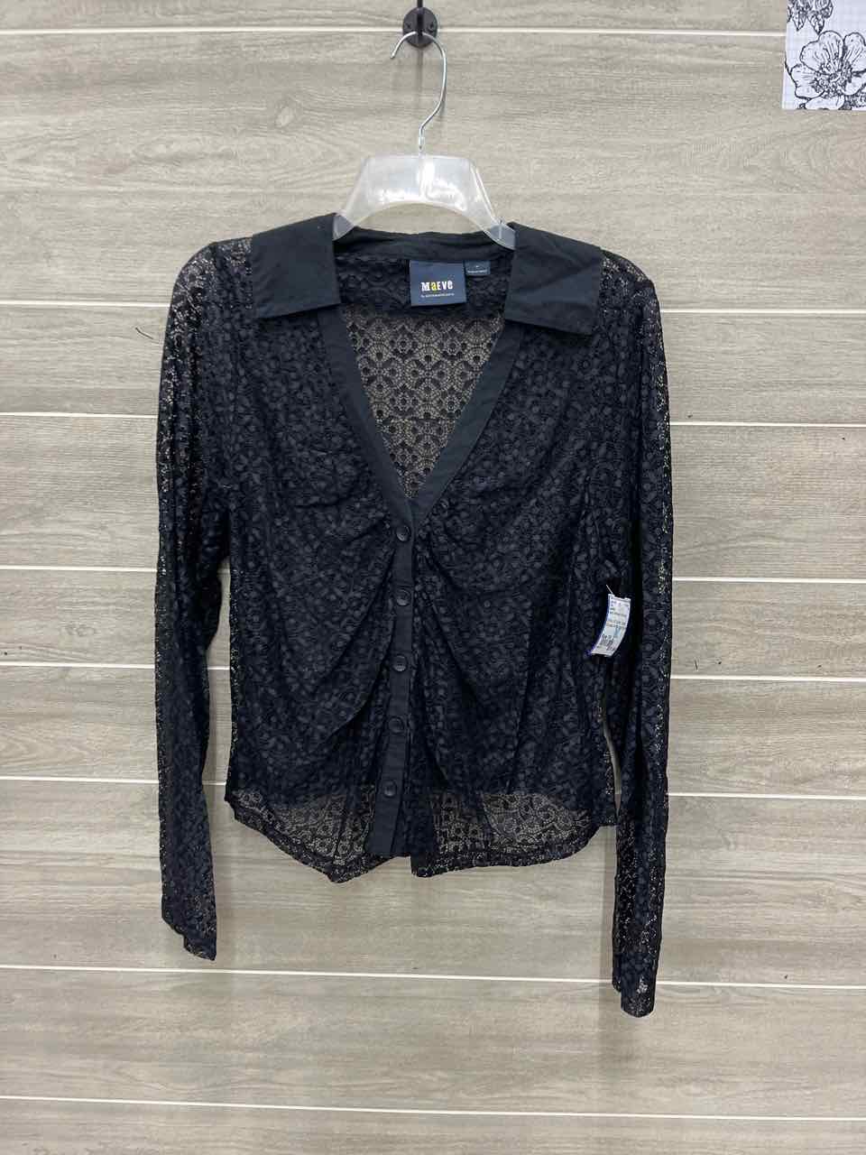 MAEVE Size 1X Black Womens Shirt