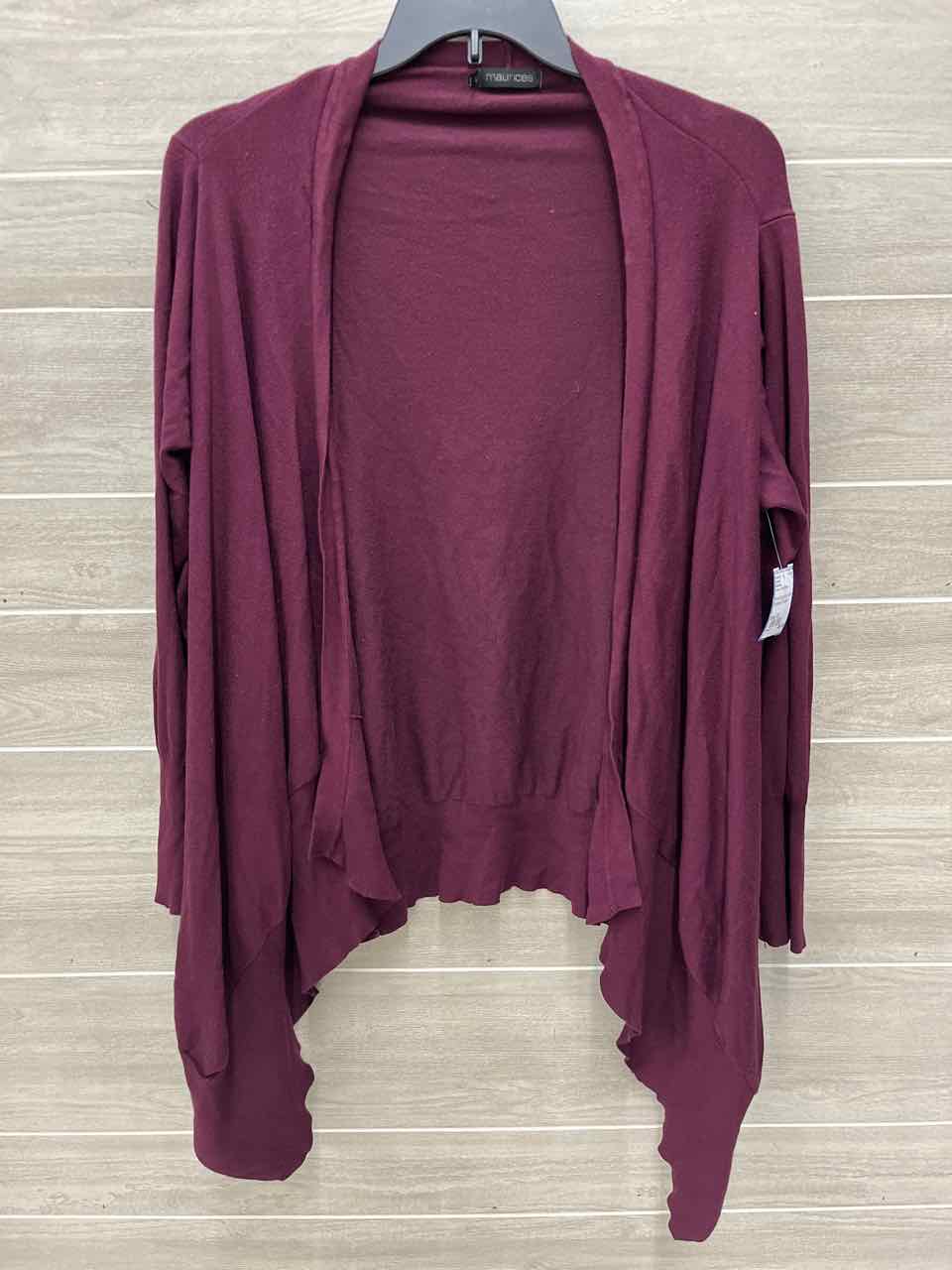 Maurices Size 3X Brown Plus Sweater