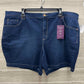 Gloria Vanderbilt Size 20W Blue Plus Shorts