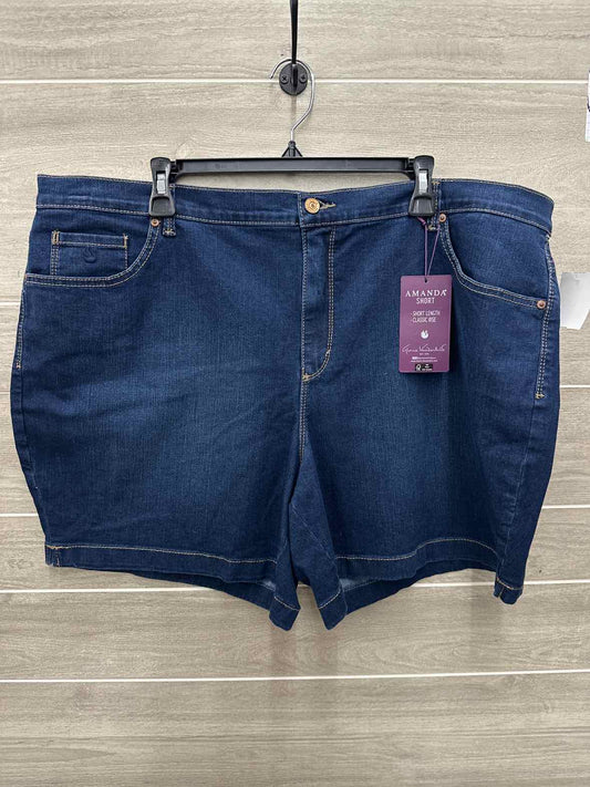 Gloria Vanderbilt Size 20W Blue Plus Shorts