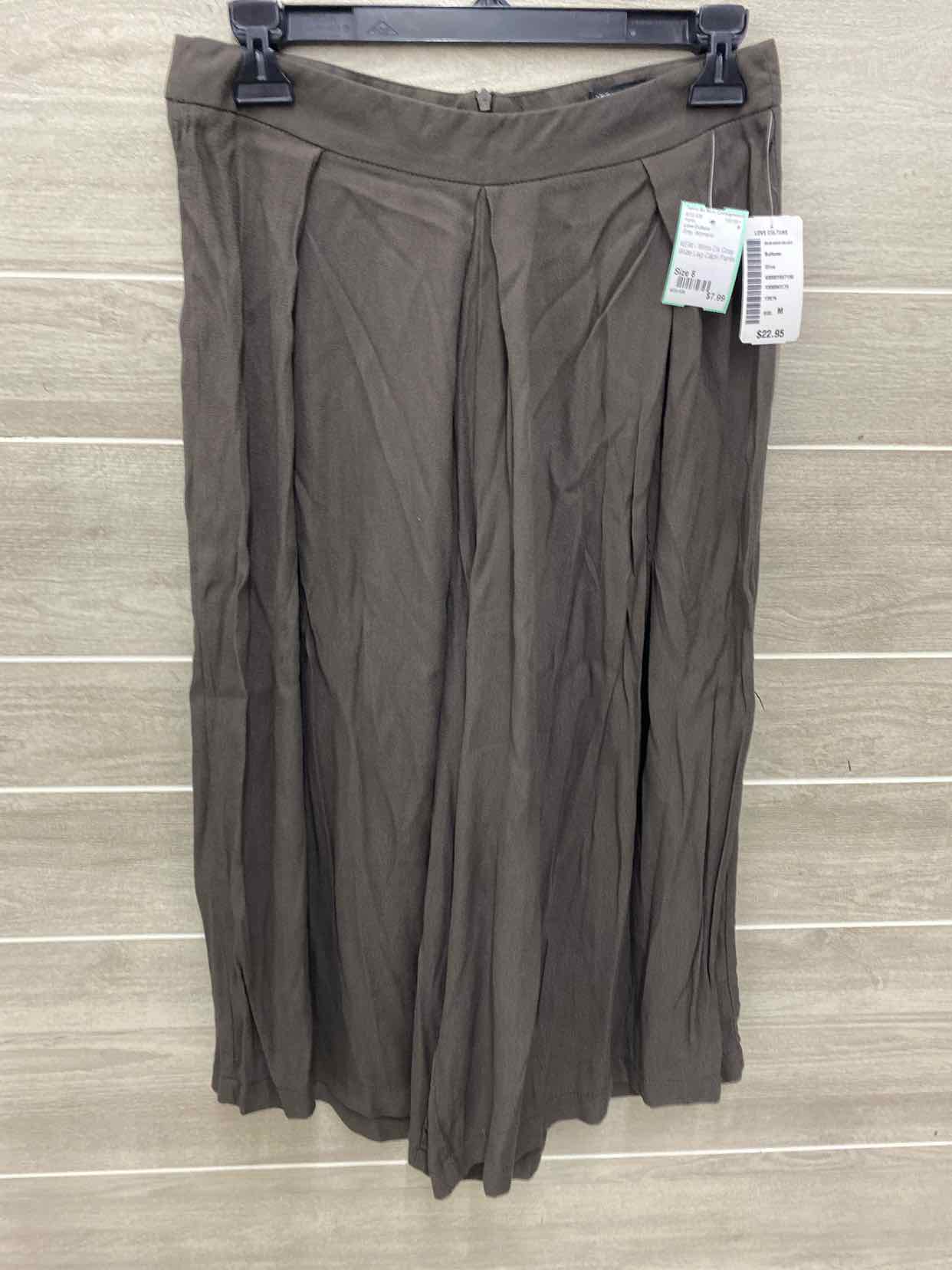 Love Culture Gray Womens Size 8 Pants