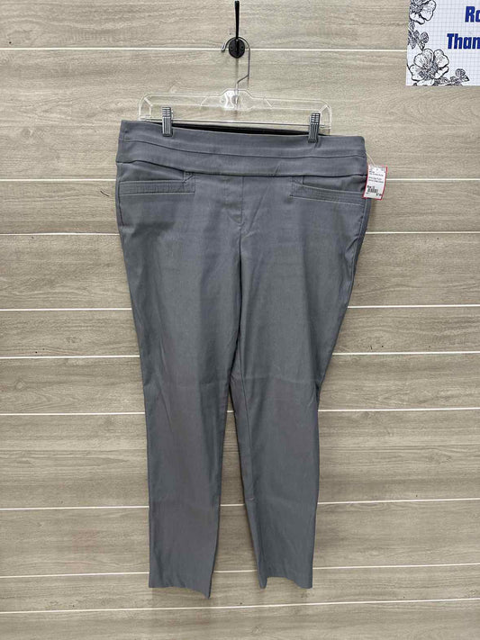 Maurices Gray Womens Women Size 12 Pants