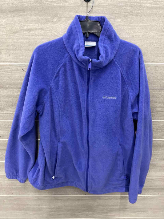Columbia Size 1X Purple Plus Sweatshirt