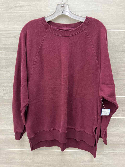 American Eagle Size S/M Burgundy Womens Sweatshirt