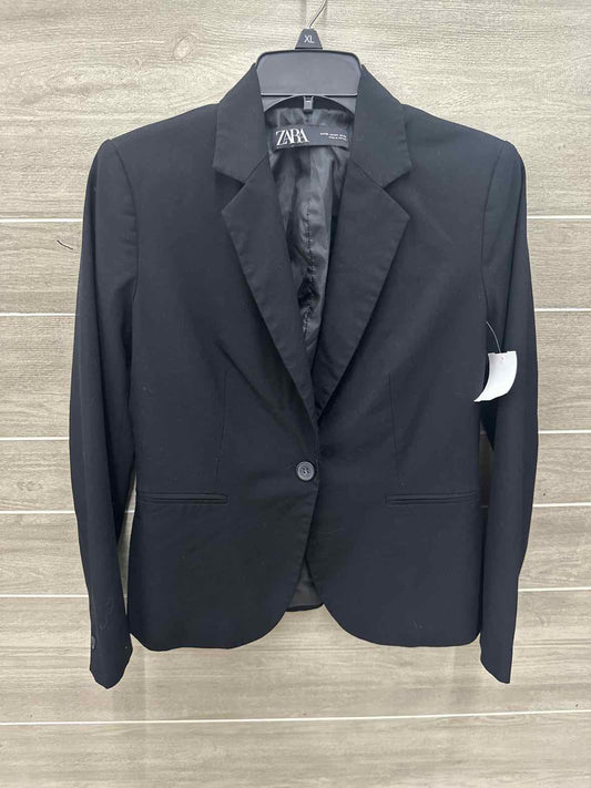 ZARA Black Womens Women Size 4 Blazer