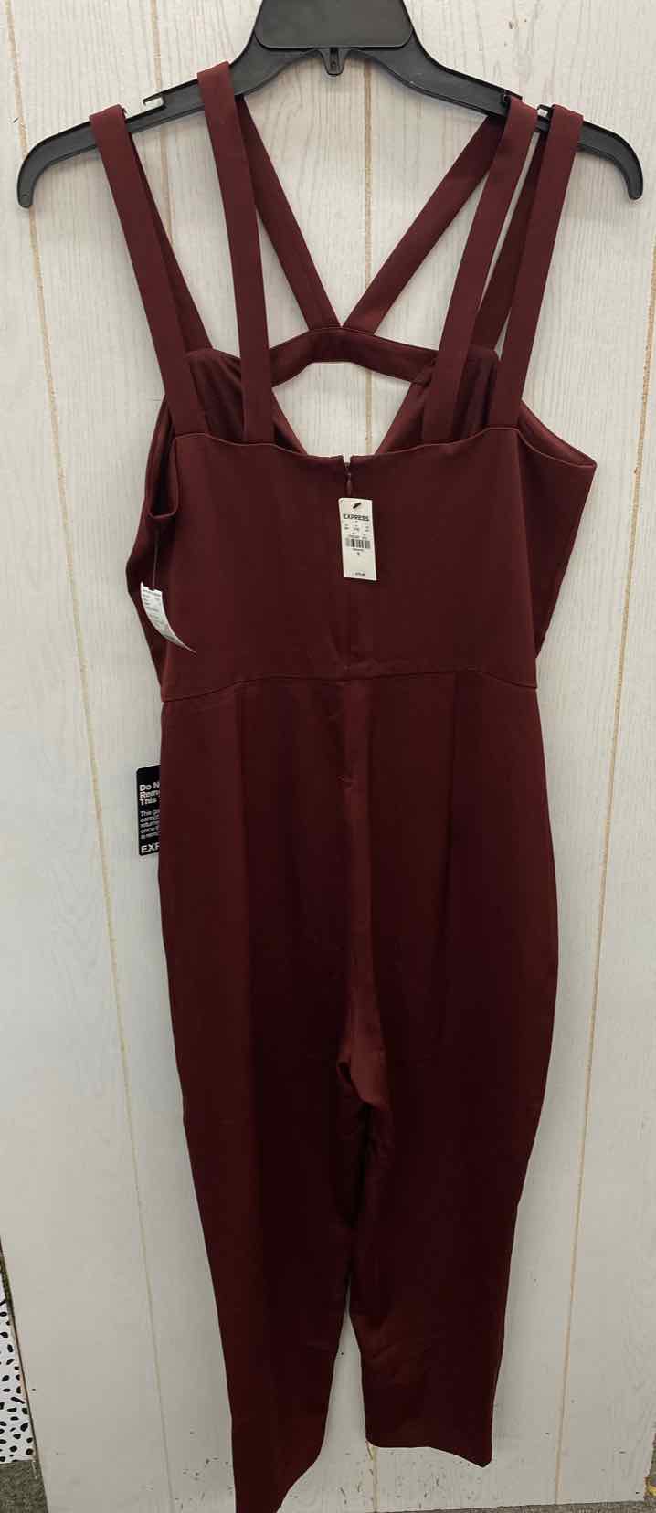 Express Burgundy Womens Size 10/12 Jumper