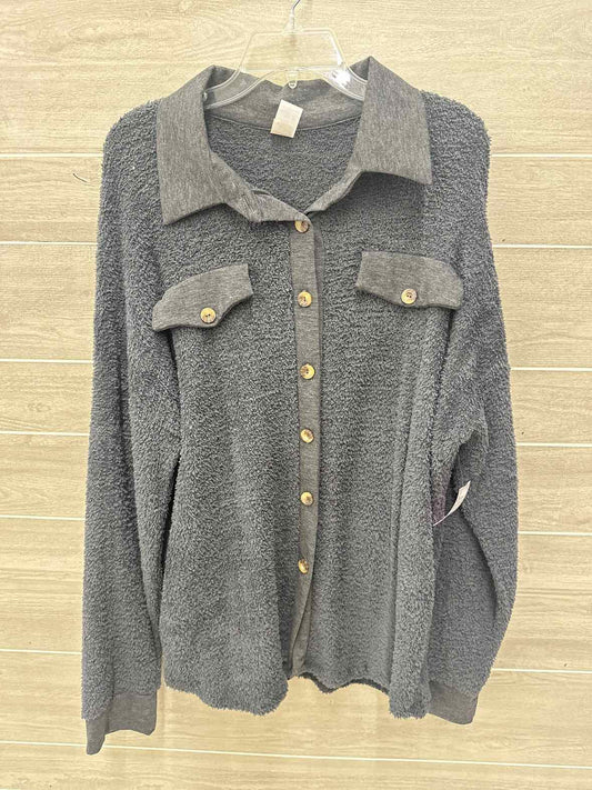 7th Ray Size 2X Gray Plus Shirt