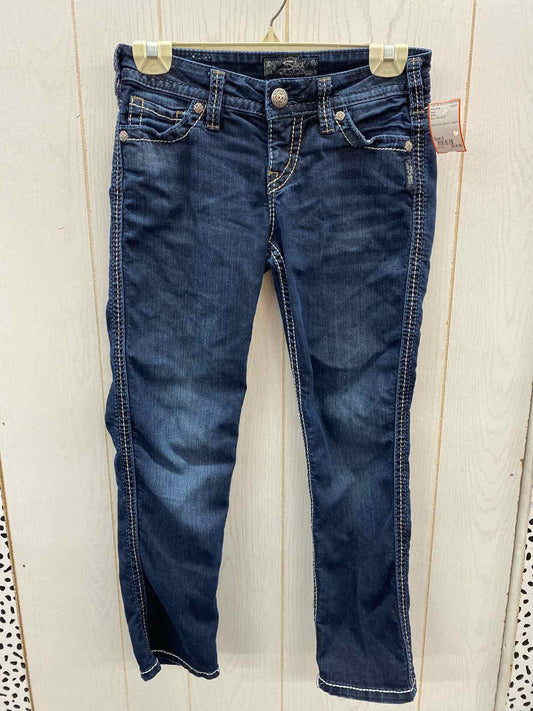 Silver Blue Womens Size 6 Jeans