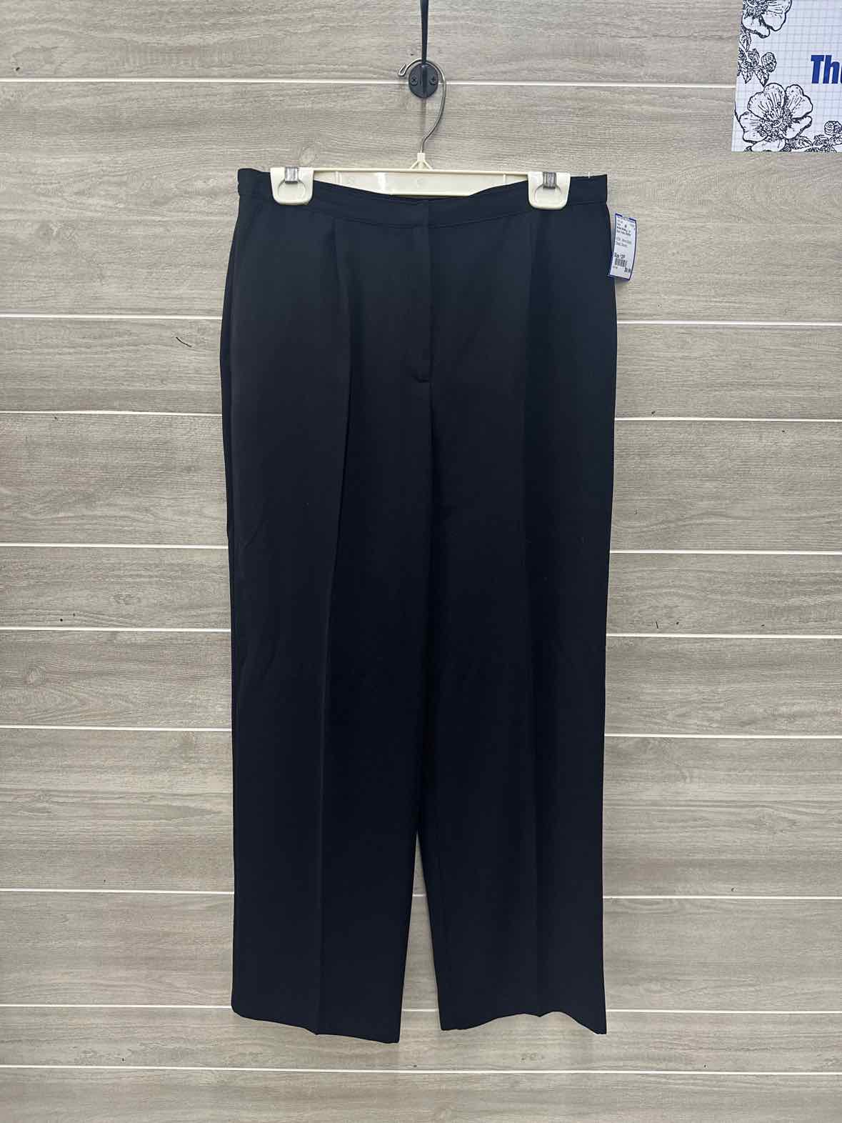 Norton McNaughton Size 12P Black Petite Pants