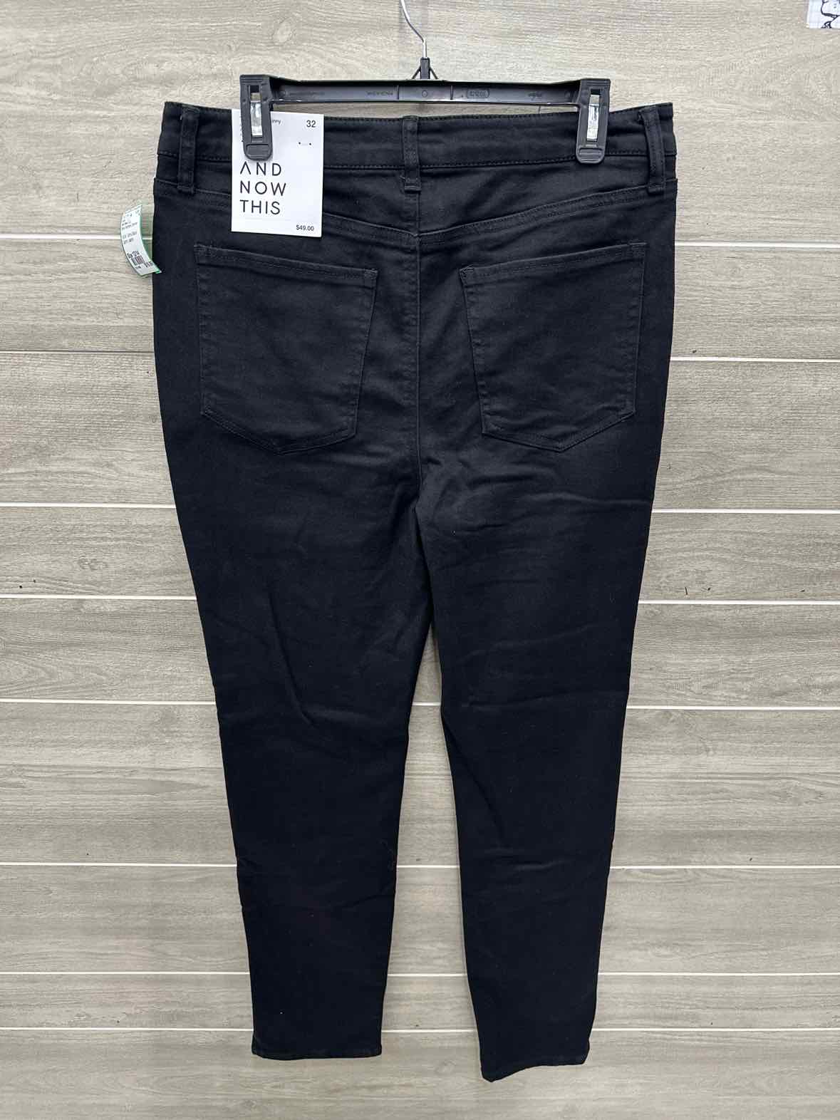 And Now This Size 12/14 Black Womens Jeans