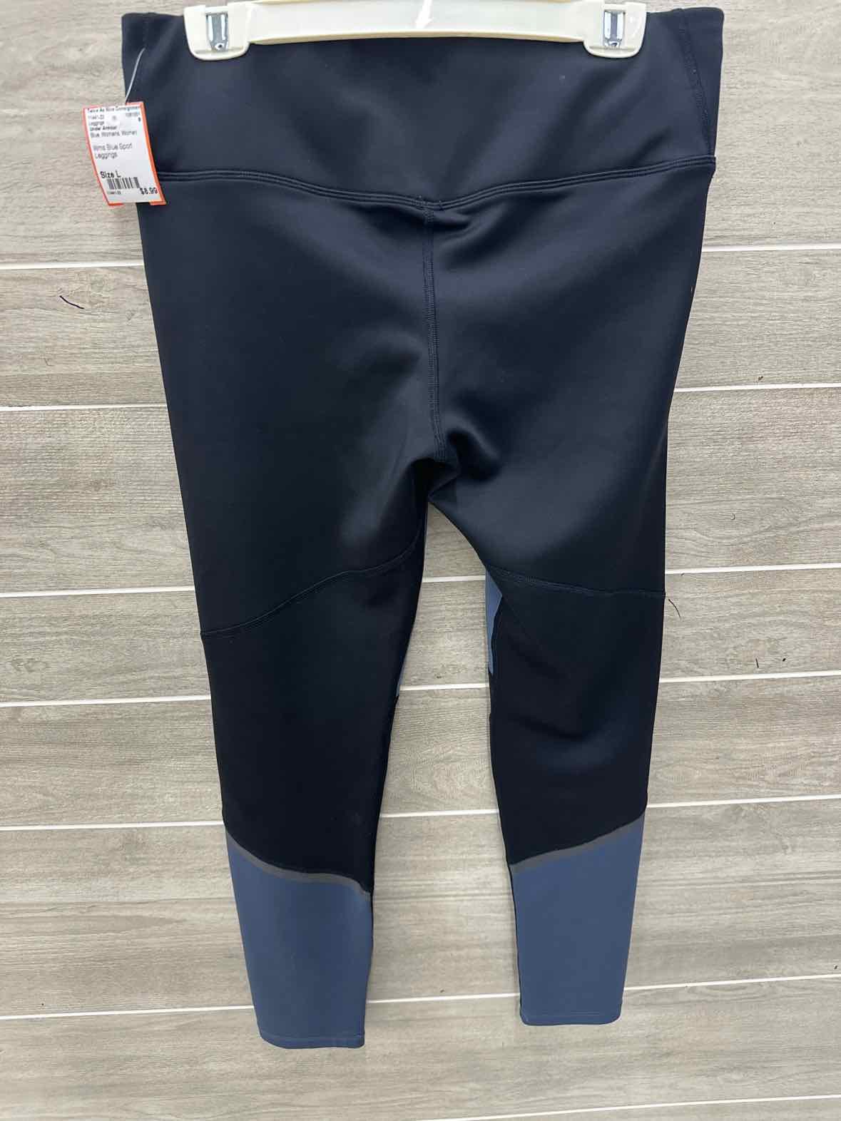 Under Armour Blue Womens Women Size L Leggings