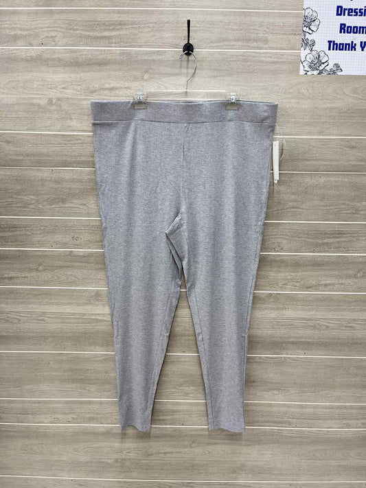 Adyson Parker Gray Womens Women Size 3X Leggings