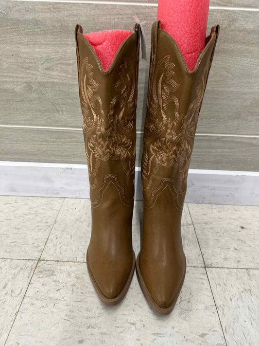 Sun + Stone US Shoe Size 7 Brown Womens Boots