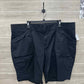 Lee Size 22W Black Plus Shorts