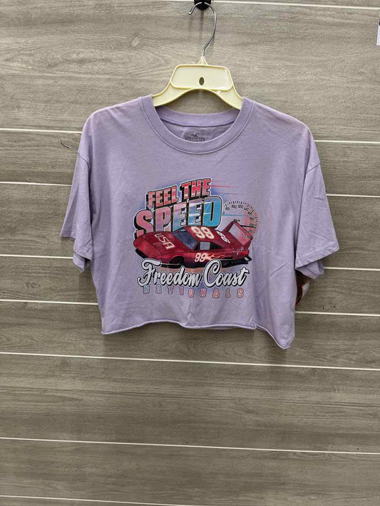 Hollister Lavender Junior Women Size Small Shirt