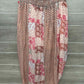 Gimmicks Size 10/12 Coral Womens Skirt