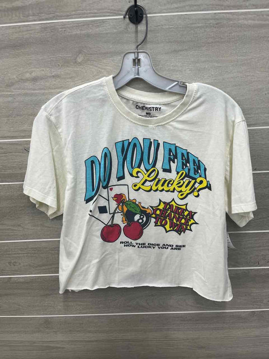 Chemistry Cream Womens Women Size Small Shirt