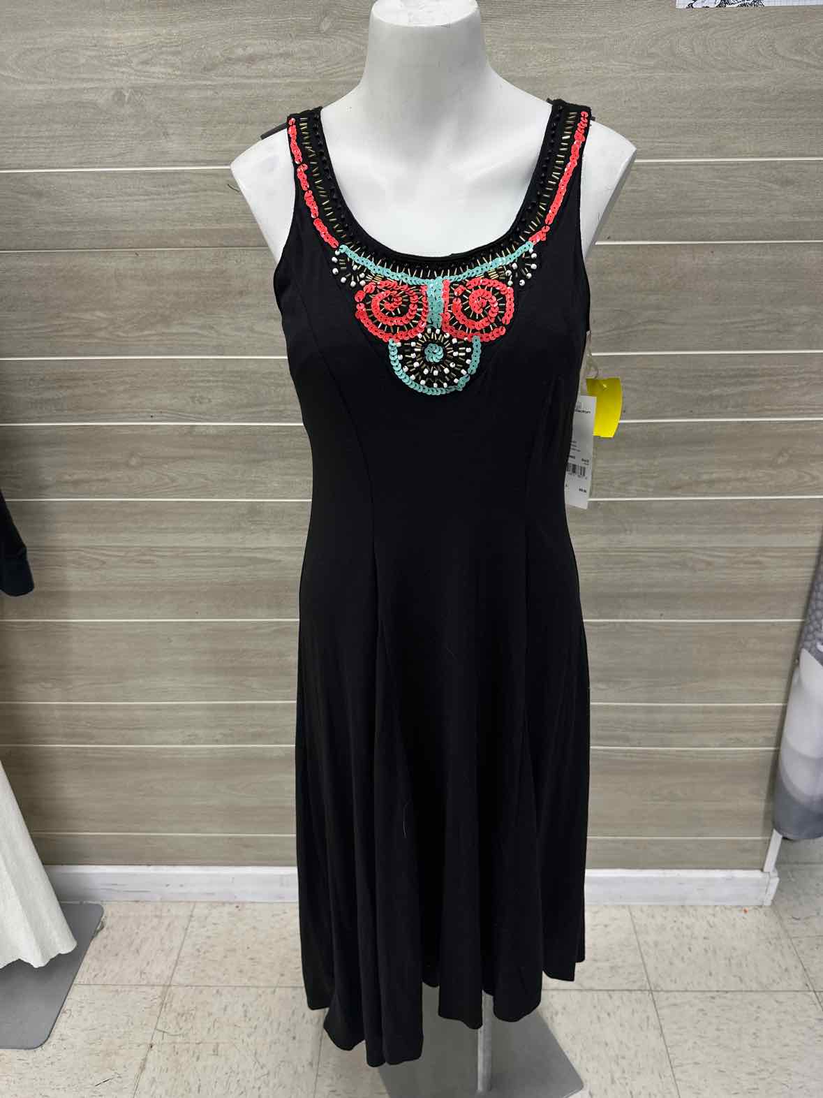 NY Collection Size 6 Black Womens Dress