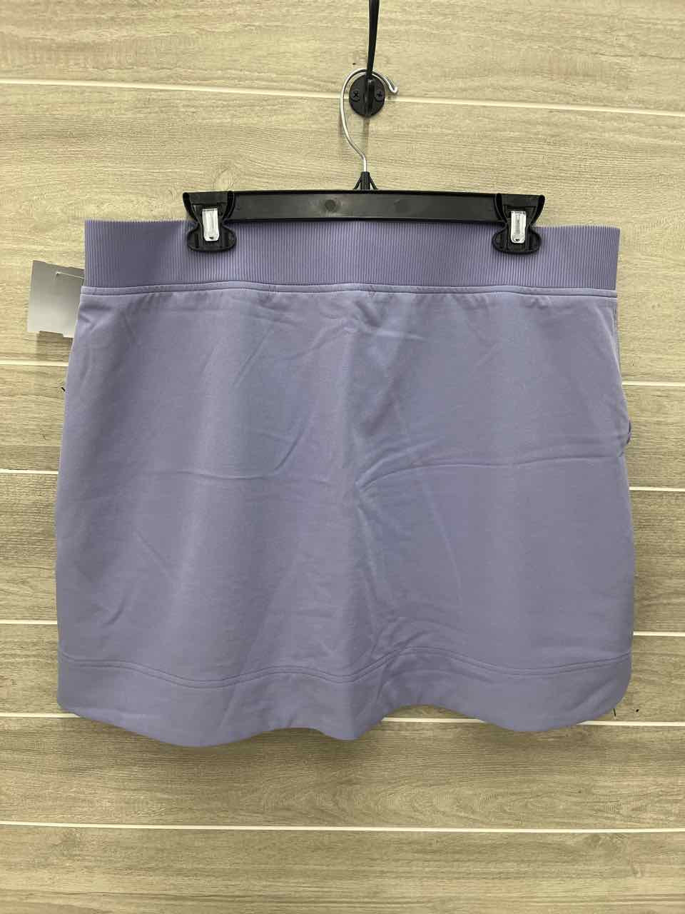32 Degrees Purple Womens Women Size L Skirt