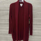 SJB Burgundy Womens Women Size Small Sweater