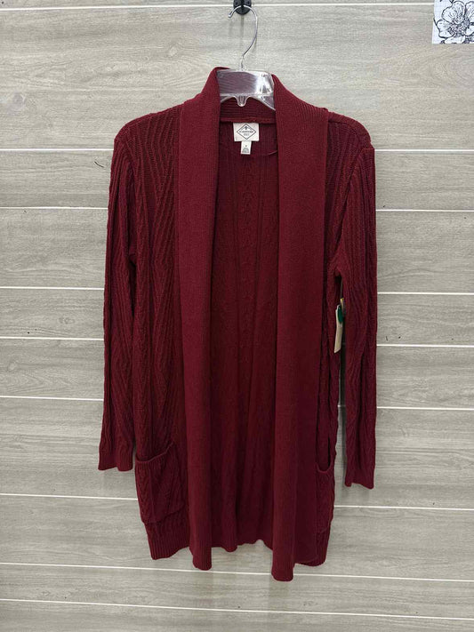 SJB Burgundy Womens Women Size Small Sweater
