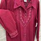 Bob Mackie Pink Womens Women Size L Shirt