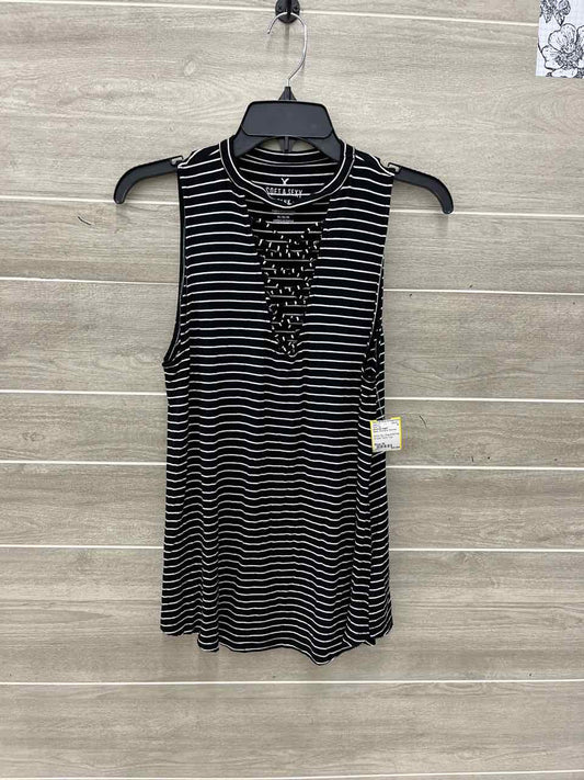 American Eagle Black Womens Women Size M Tank Top