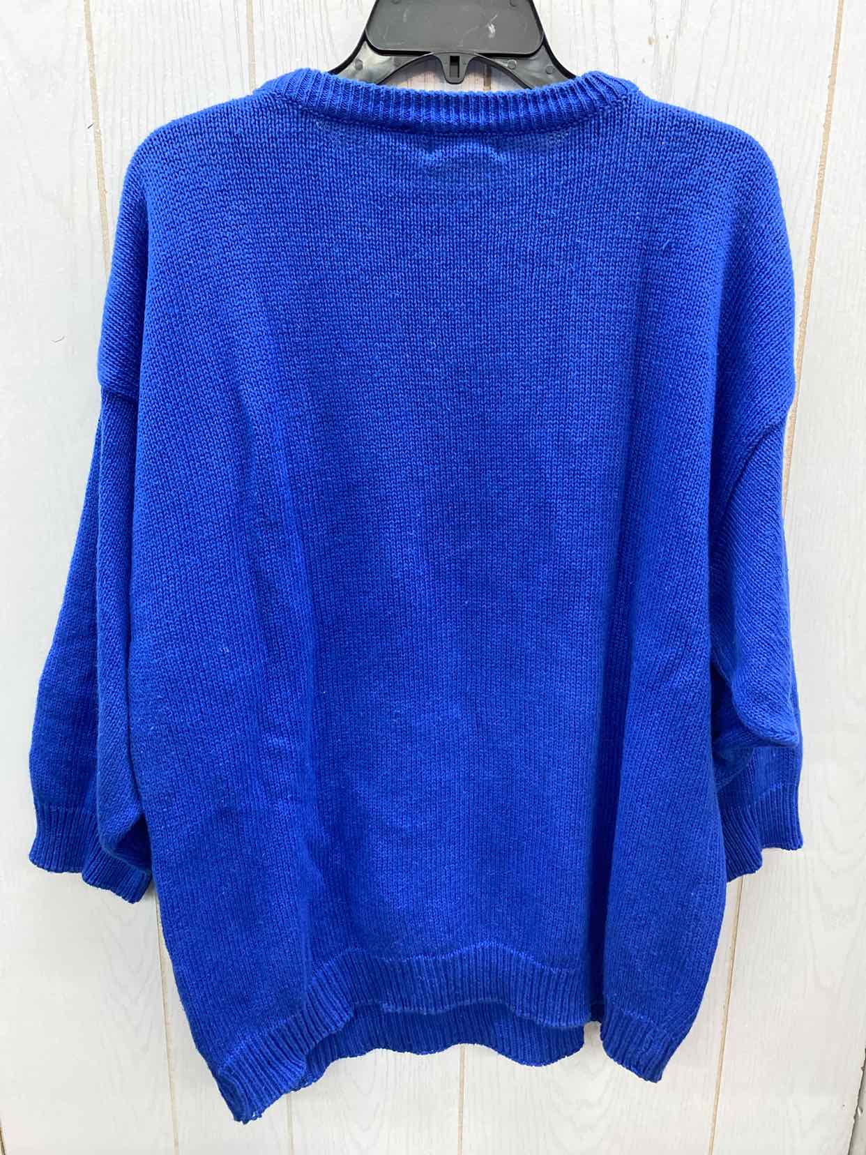 Blue Womens Size 24W Sweater