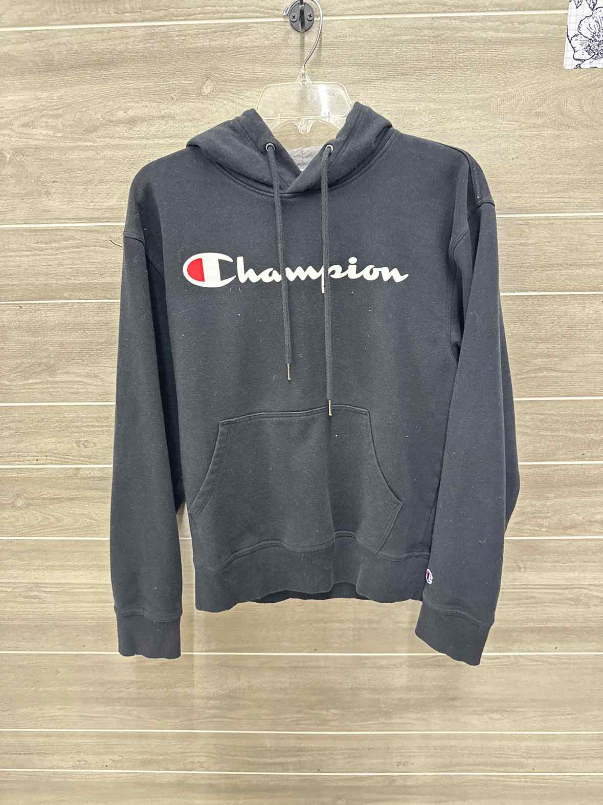 Champion Size S Black Womens Sweatshirt