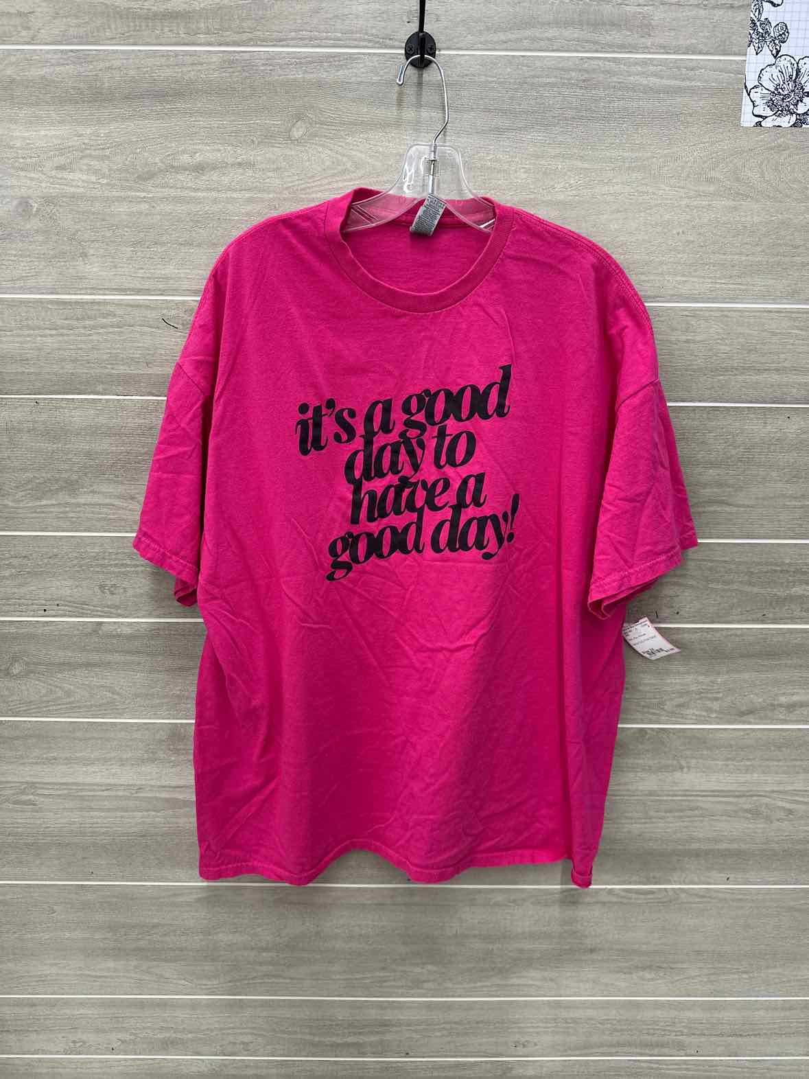 Size 2X Pink Plus Shirt