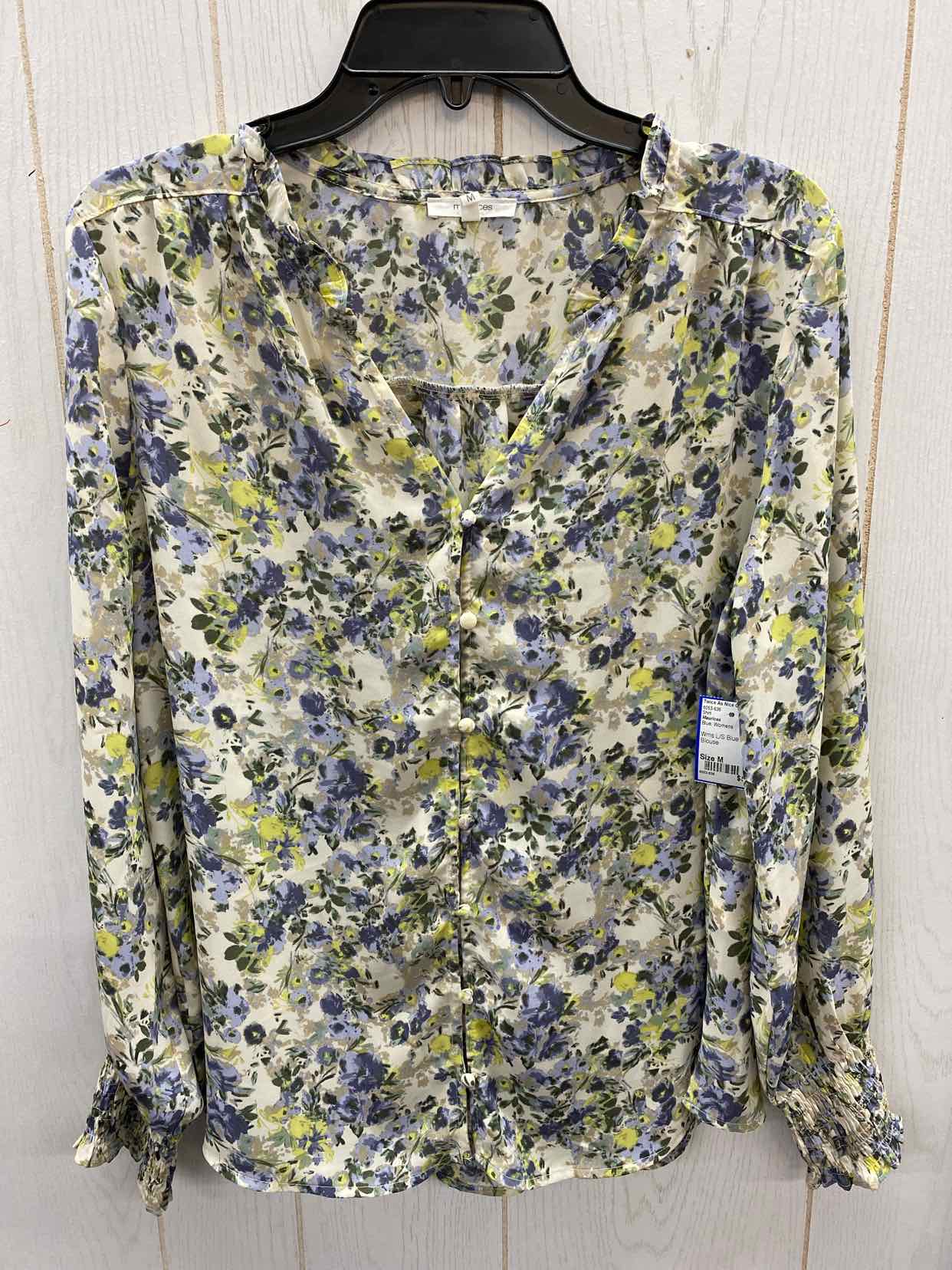 Maurices Blue Womens Size M Shirt