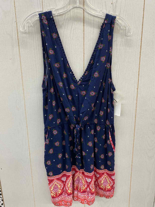 Navy Womens Size 12 Romper