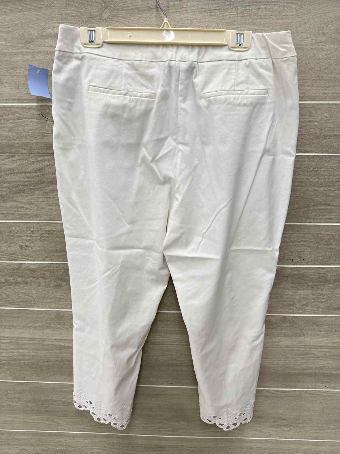 Premise Size 14/16 White Womens Pants