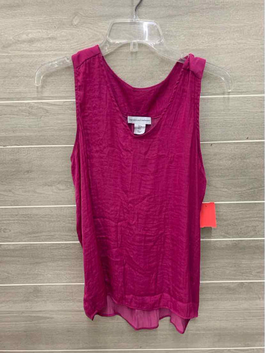 Cupcakes & Cashmere Pink Womens Size Small Tank Top