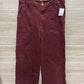 Farmers Market Size 12 Burgundy Womens Pants