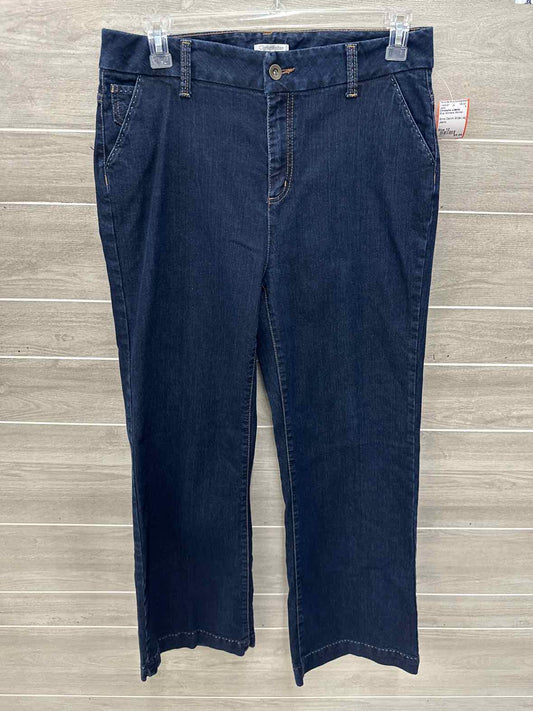 Christopher & Banks Blue Womens Women Size 12 Jeans
