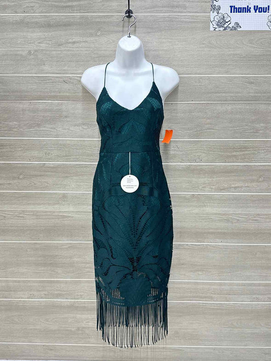 Green Womens Women Size 2 Dress