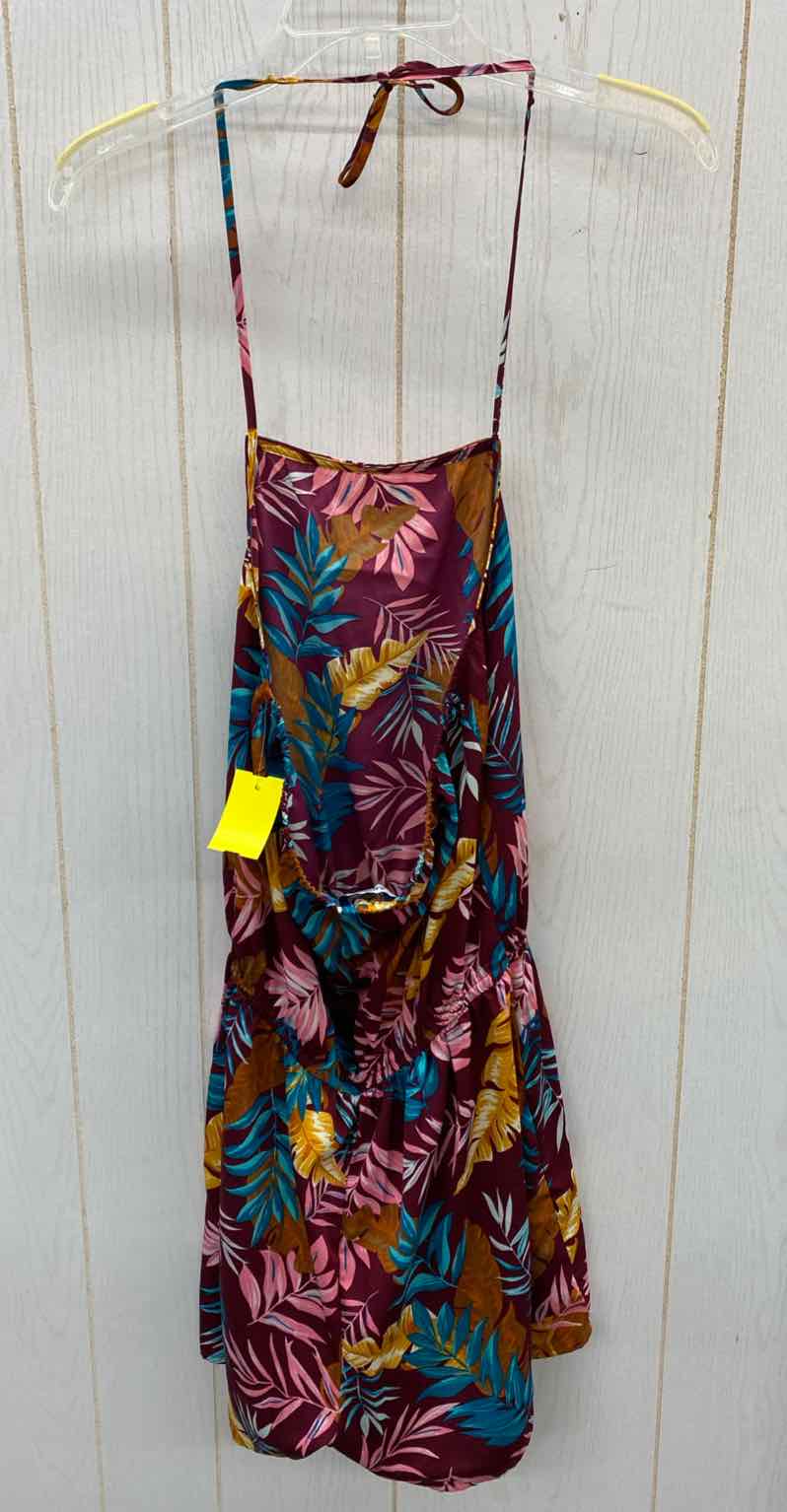 Arizona Burgundy Womens Size M Romper