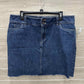 Eddie Bauer Size 14 Blue Womens Skirt