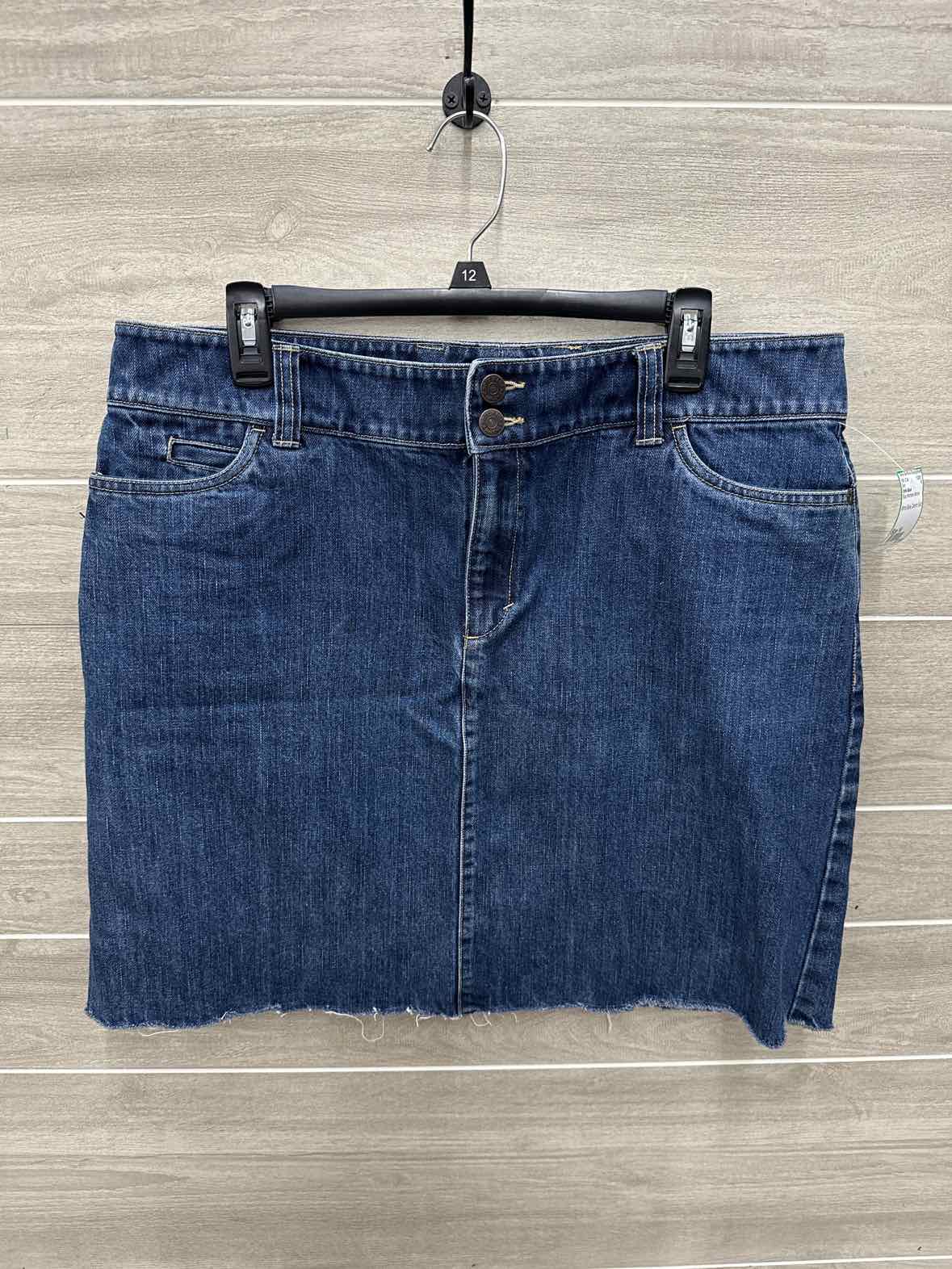 Eddie Bauer Size 14 Blue Womens Skirt