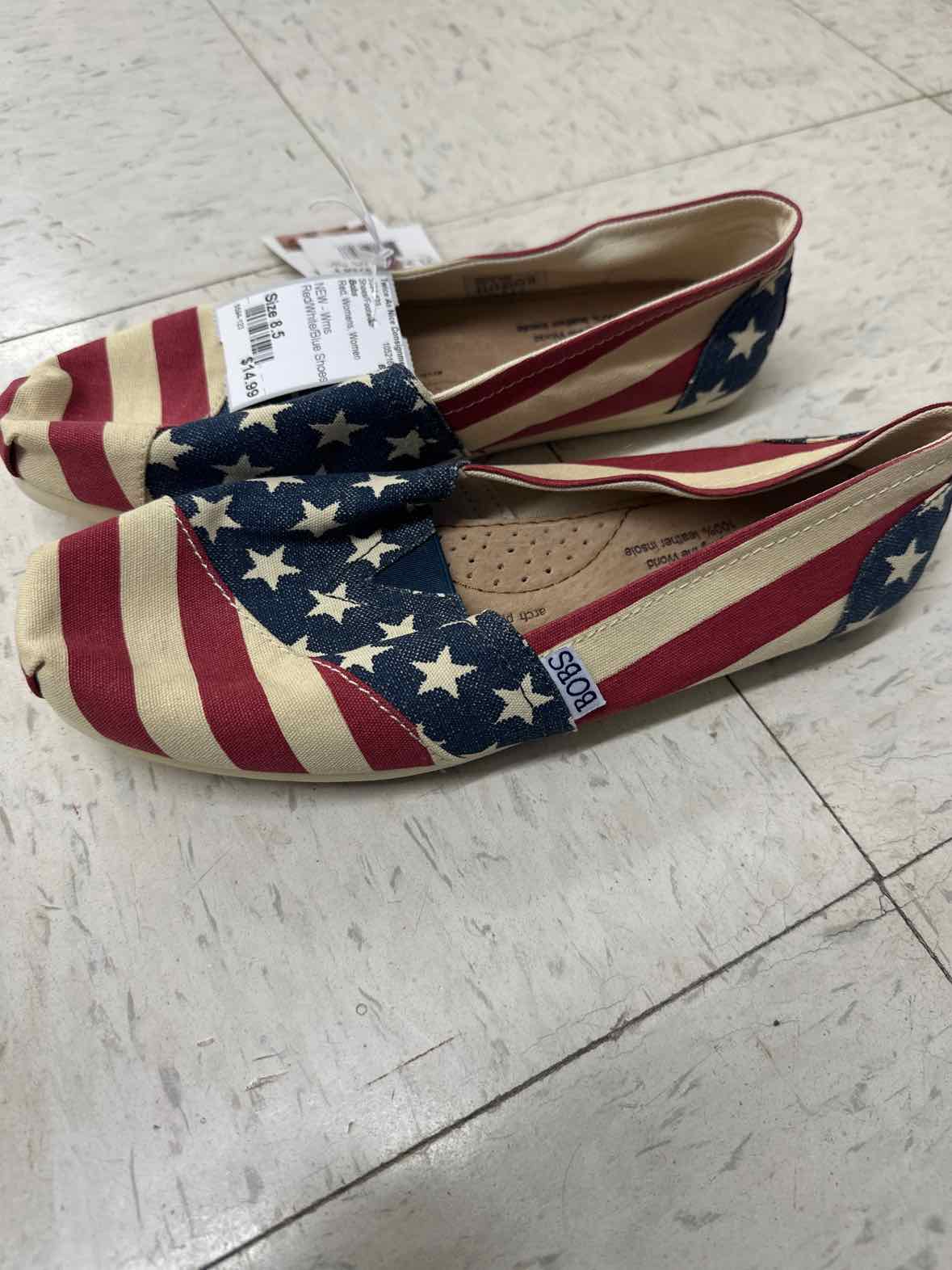 Bobs US Shoe Size 8.5 Red Womens Shoes/Footwear