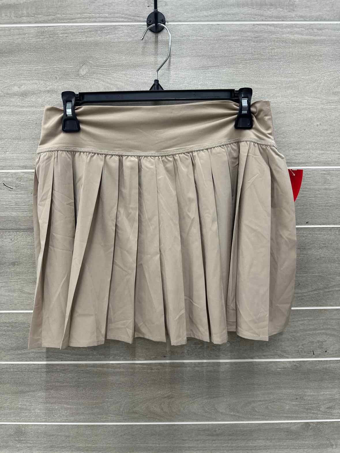 Vanilla Star Size L Tan Womens Skirt