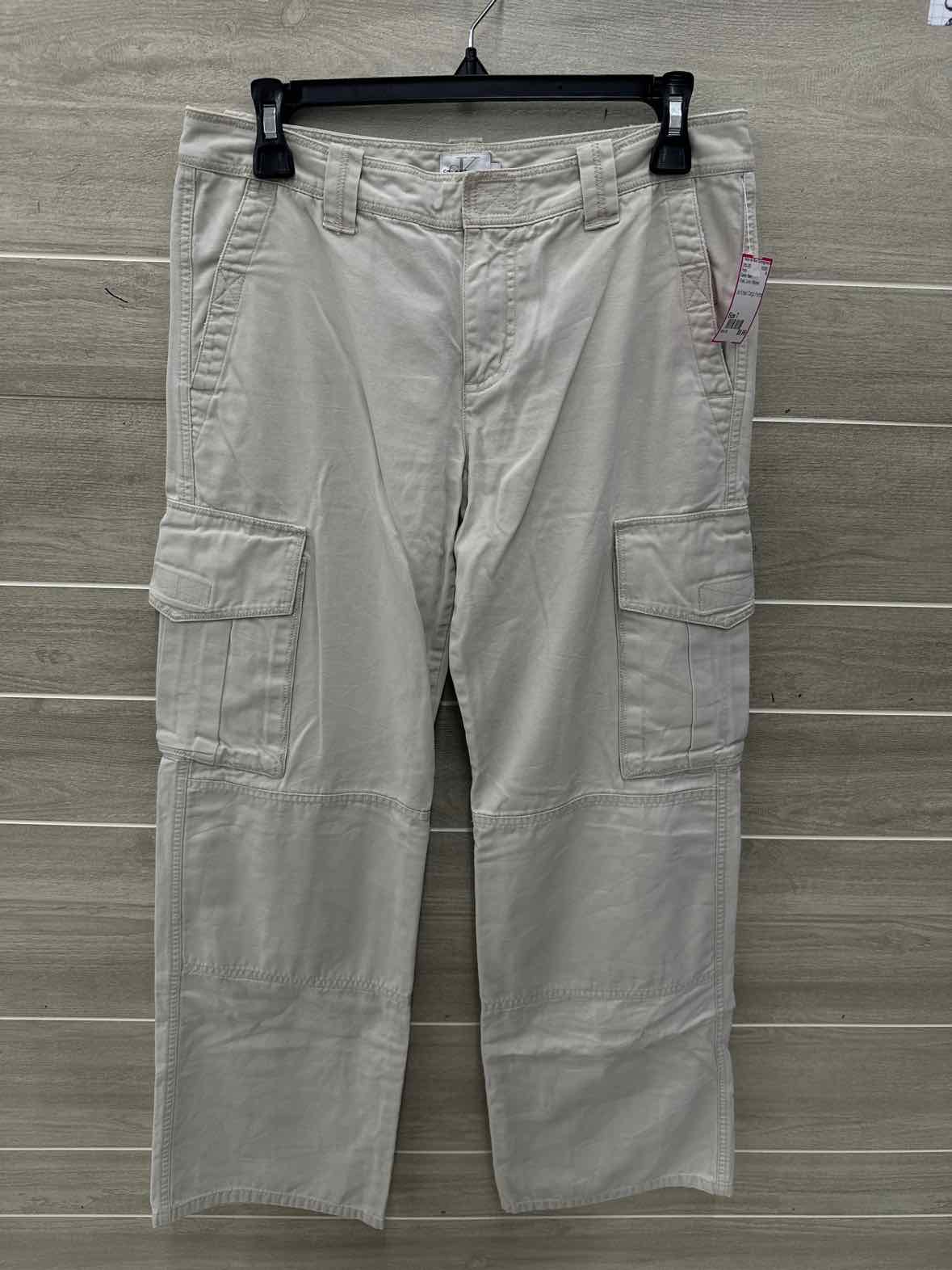 Calvin Klein Size 7 Khaki Junior Pants
