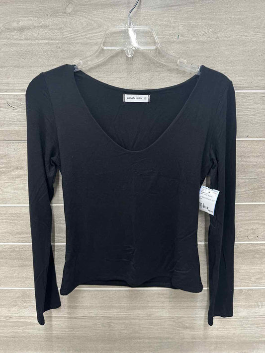 Wasabi + mint Size S Black Junior Shirt