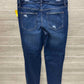 Edgely Blue Womens Women Size 14 Long Jeans