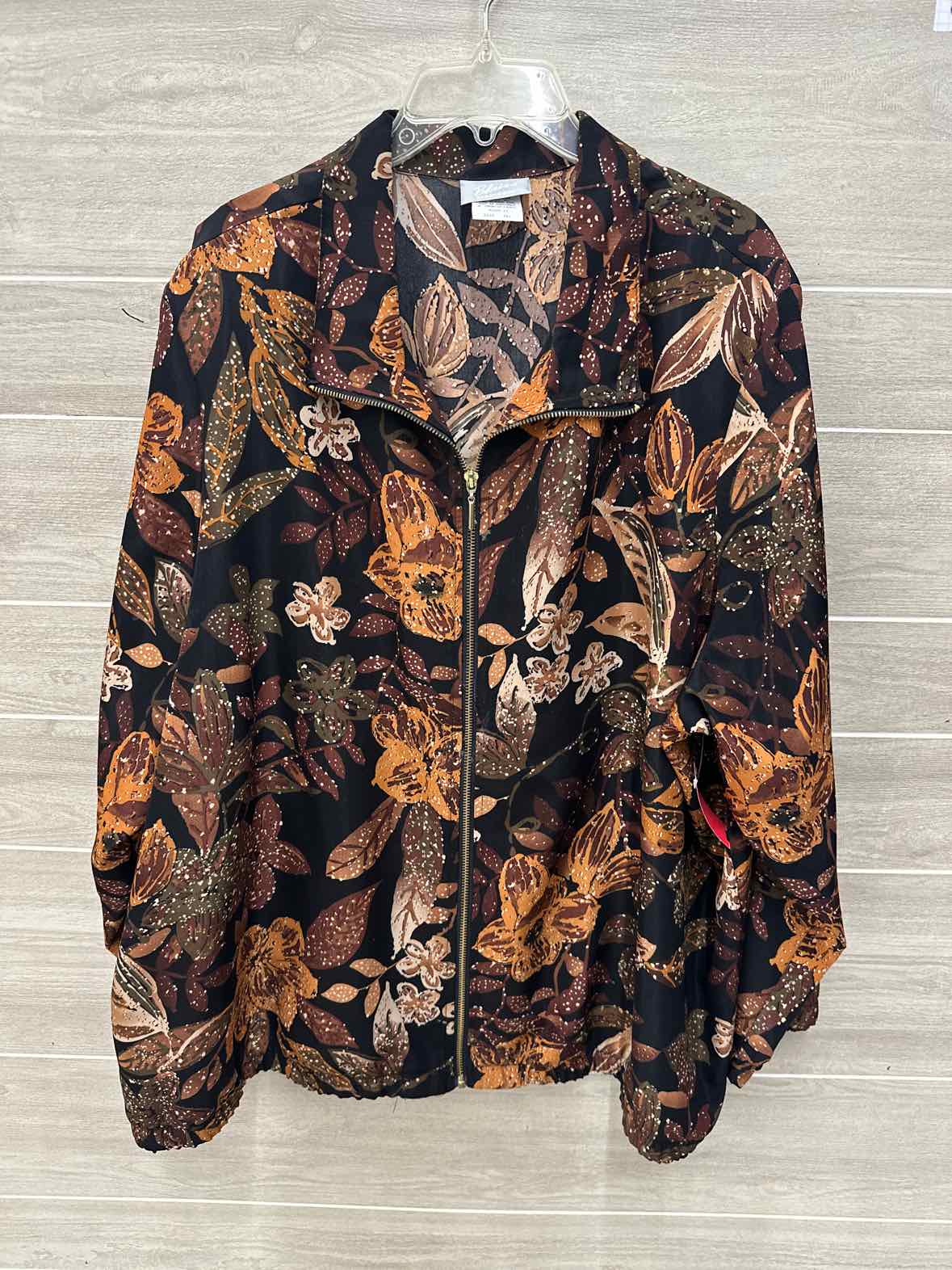 Blair Brown Womens Women Size 3X Blazer